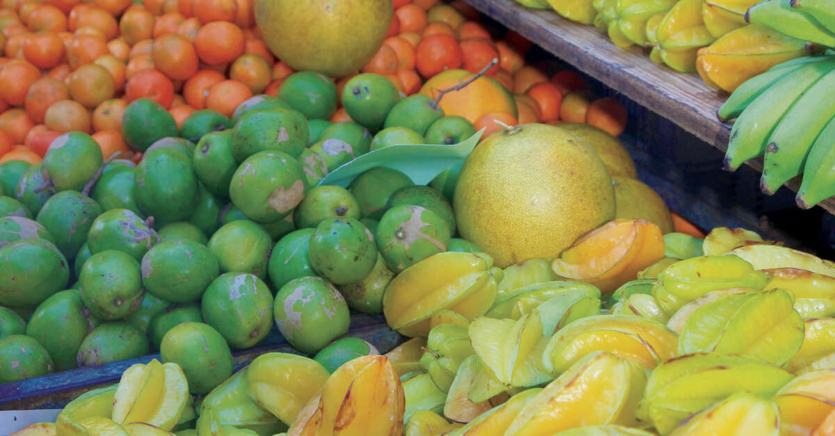 Marché forain de SainteSuzanne (SainteSuzanne) Île de la Réunion