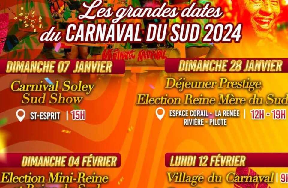 Election Reine Mère du Sud (RivièrePilote) Martinique Tour