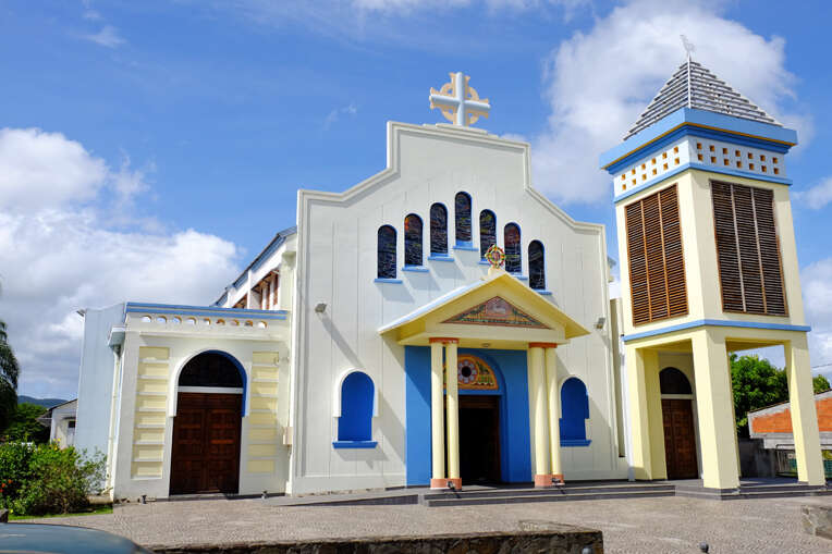 Eglise SaintJeanBaptiste (RivièreSalée) Martinique Tour