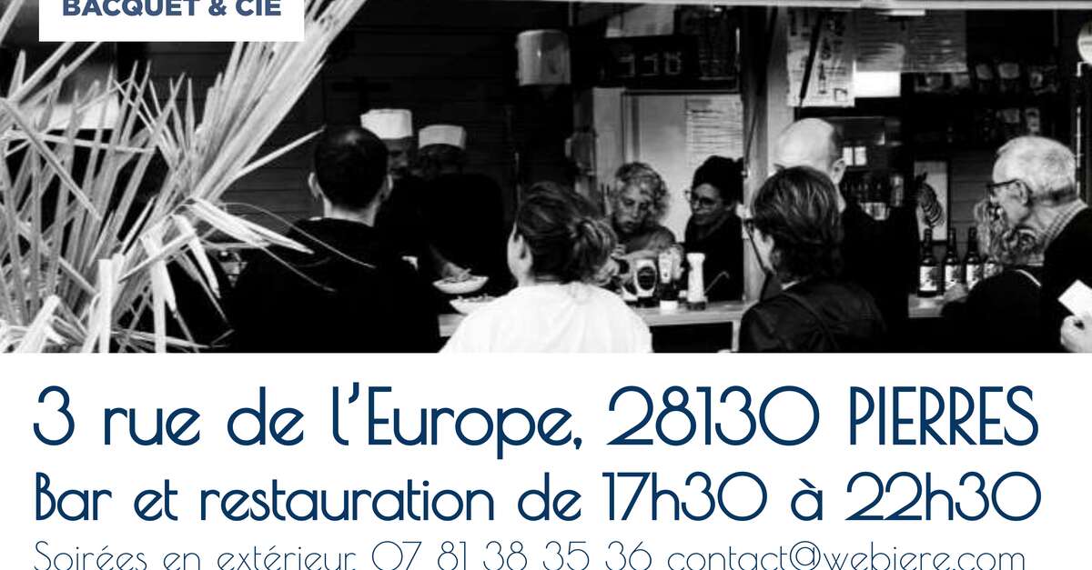 Dinette-Concert par Bacquet & Cie