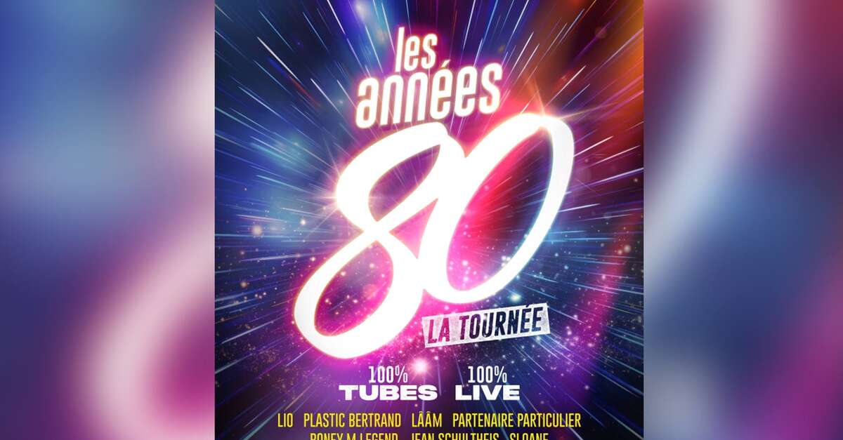 Concert : Les Années 80, la tournée