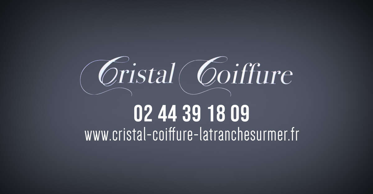 CRISTAL'COIFFURE - La Tranche-sur-Mer | Office de Tourisme de La