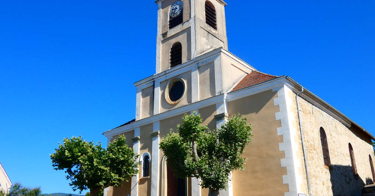 The church of SaintJacques le Majeur (Rosans) ProvenceAlpesCôte d
