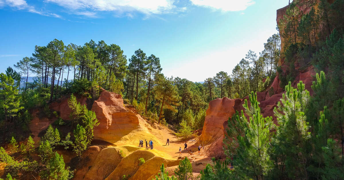 Le Sentier Des Ocres Sentier Des Ocres 84220 Roussillon