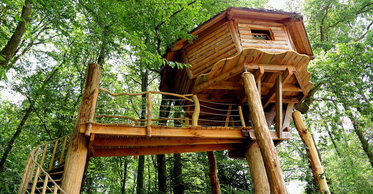 DIE BAUMHÄUSER LA FERME AVENTURE La ChapelleauxBois Épinal Tourisme