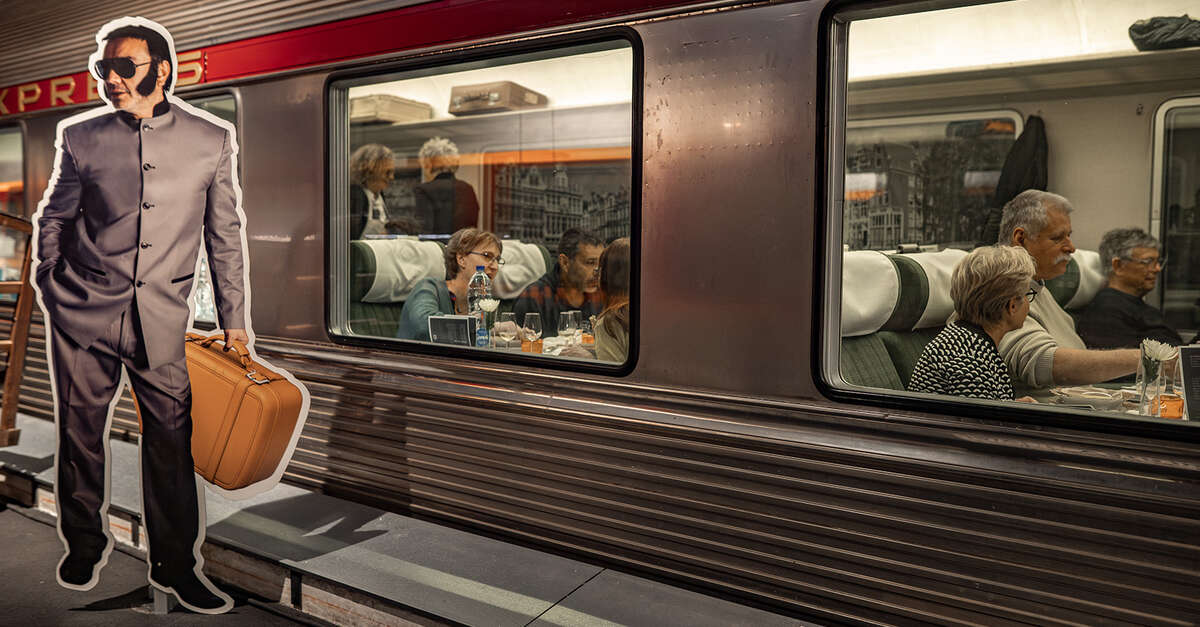 Déjeuner insolite à la Cité du Train