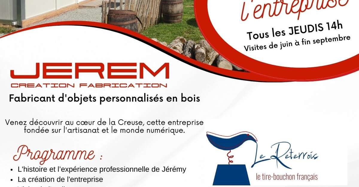 Jerem Création et Fabrication (Reterre) Tourisme Creuse Limousin