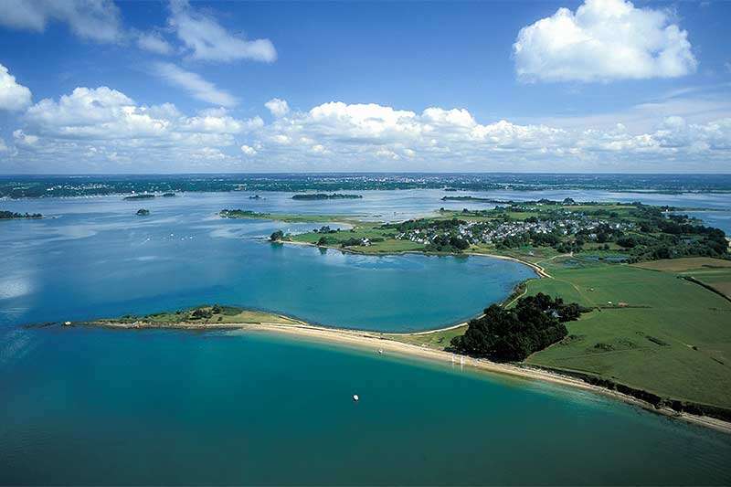 Plage de Brouël (Îled’Arz) Tourisme Bretagne