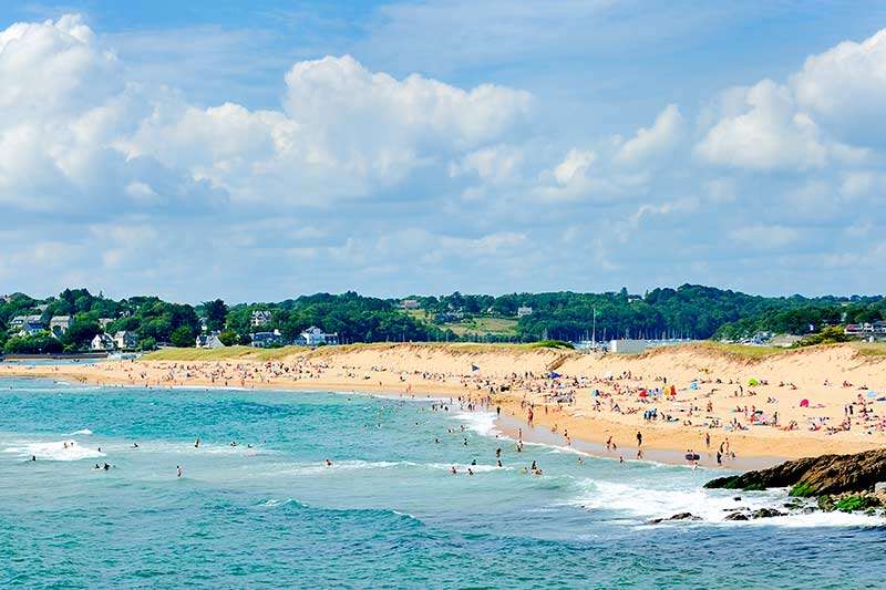 Plage de la Falaise (Guidel) Brittany tourism