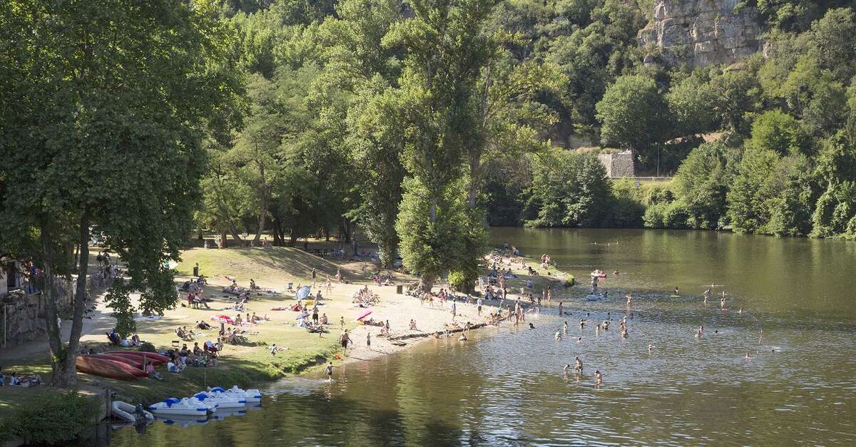Camping La Plage Canoë et pédalo (SaintCirqLapopie)