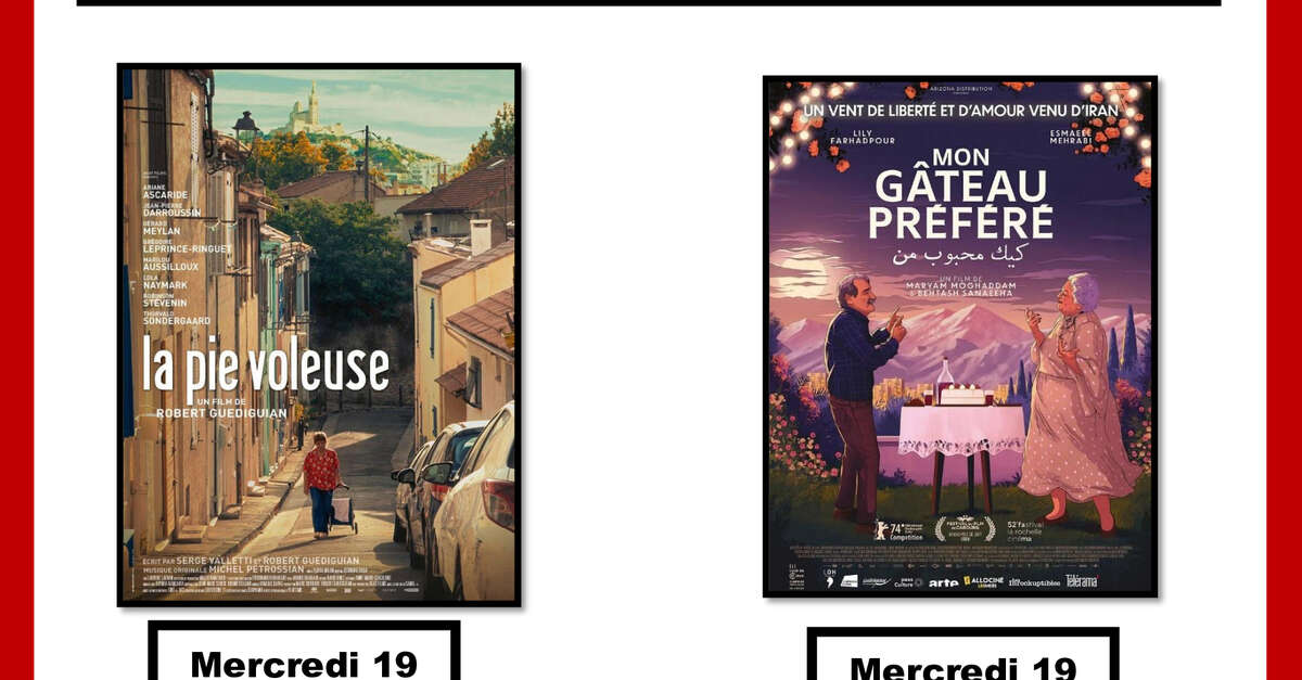 Cinéma itinérant : à l’affiche «La Pie voleuse» & «Mon gâteau préféré