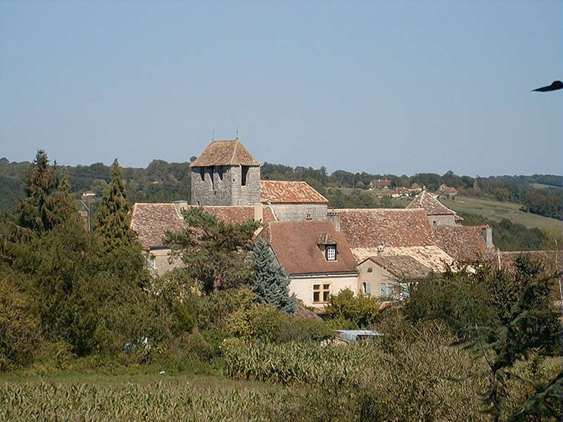 Village de Liorac sur Louyre (Lioracsurlouyre) Dordogne Périgord