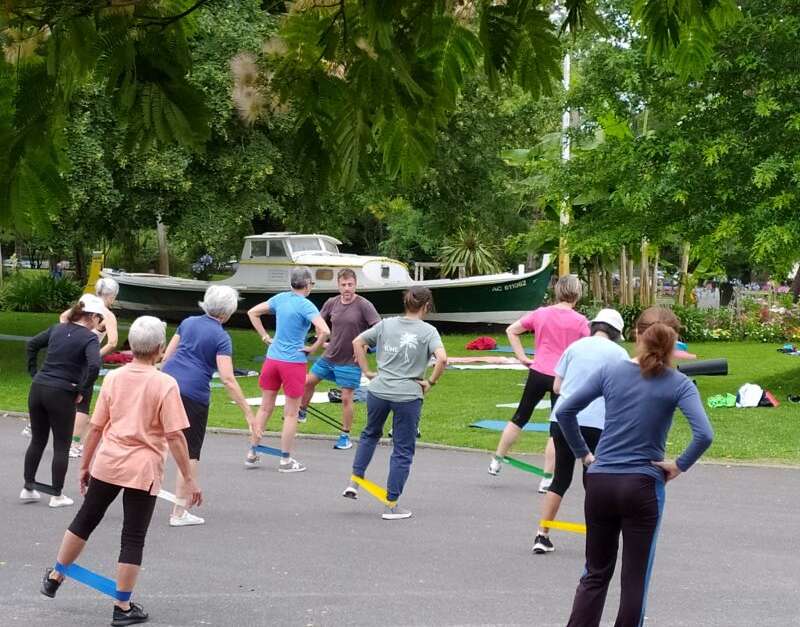 Sortie Arcachon en forme au Parc Mauresque : Cuisses abdos fessiers