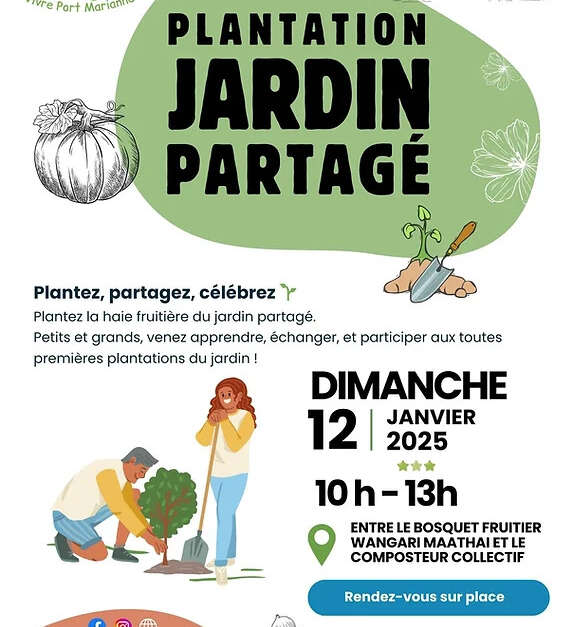 PLANTATION JARDIN PARTAGÉ – VIVRE PORT MARIANNE (Montpellier ...