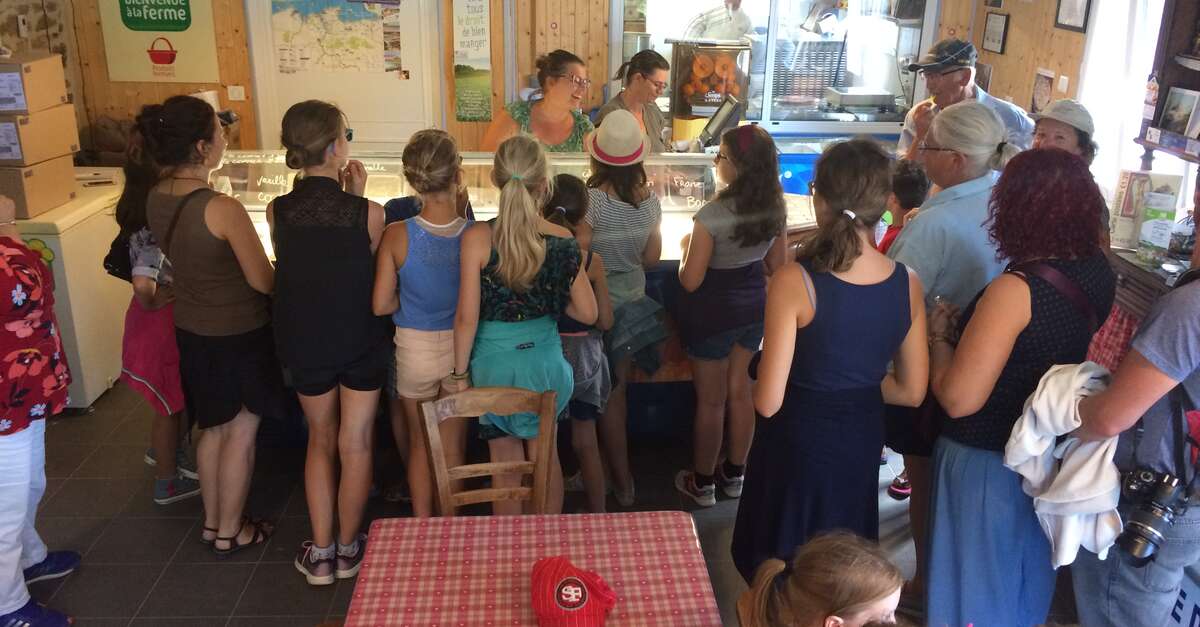 Echappées Baie - A la ferme : glaces artisanales