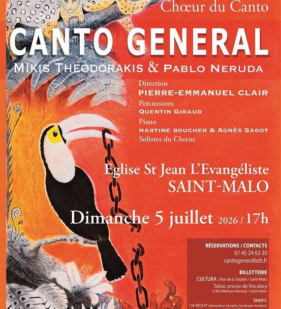 Concert Canto General - Pablo Neruda et Mikis Theodorakis