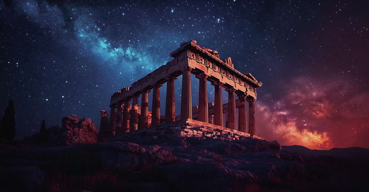 Astronomie et Grèce : Ce que l'astronomie doit aux penseurs grecs.