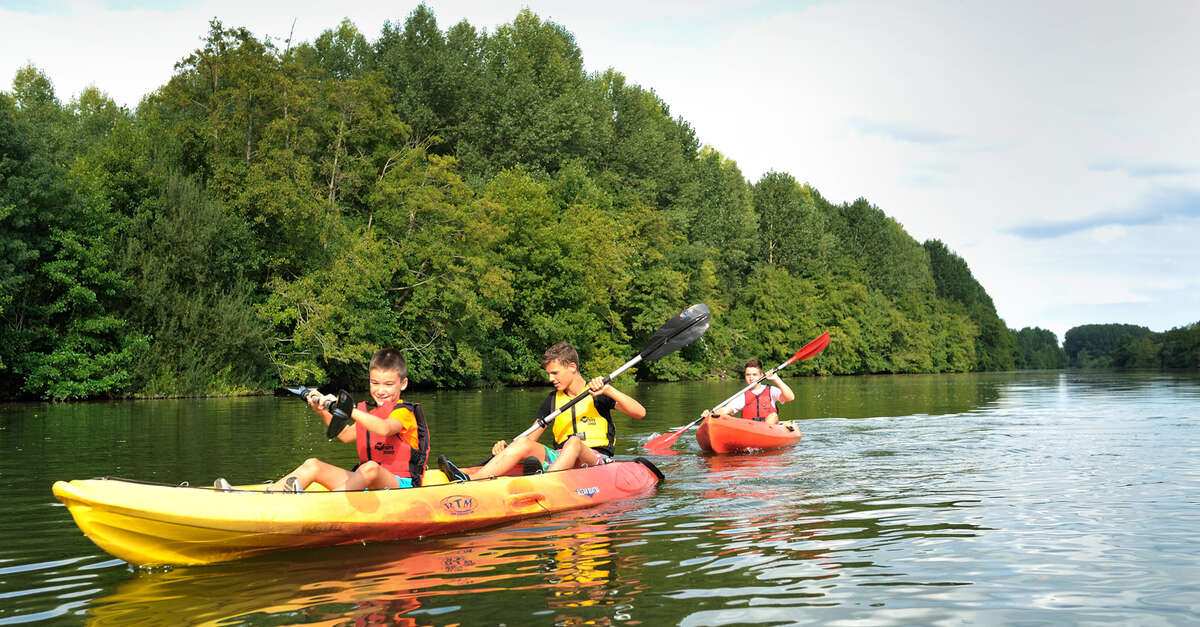 CANOËS KAYAKS EN FAMILLE 1H00 (JuignésurSarthe) Office de