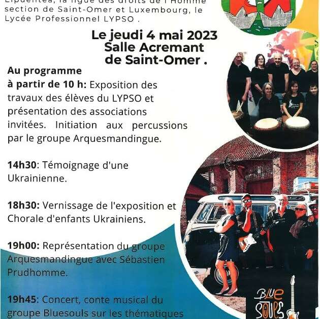 EVENEMENT LYPSO JOURNÉE D’ACTION TÉMOIGNAGE ET CONCERTS EN FAVEUR