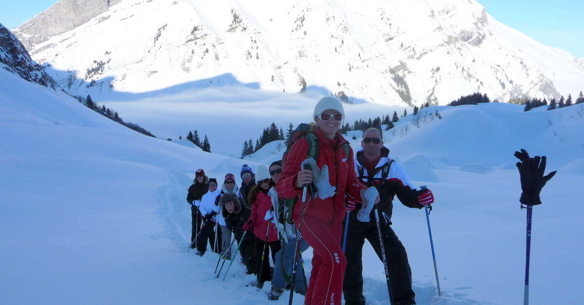 Guided Snowshoe : Col Des Aravis, Amazing Viewpoint Over Mont-Blanc ...