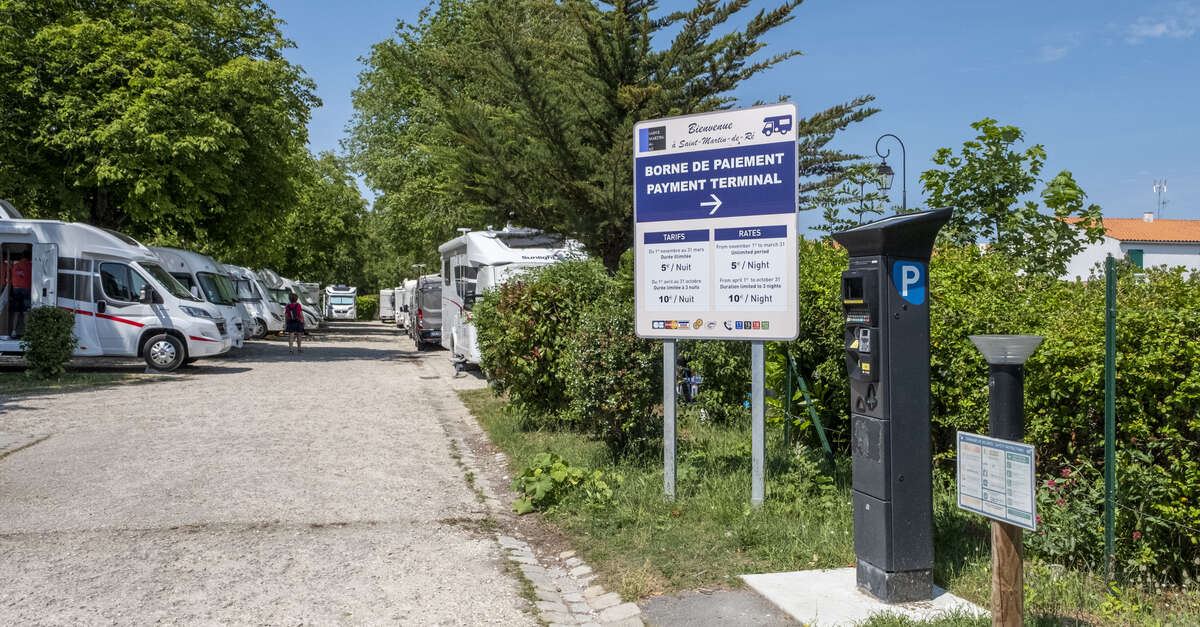 Aire de camping-cars à Saint-Martin de Ré — photo 6