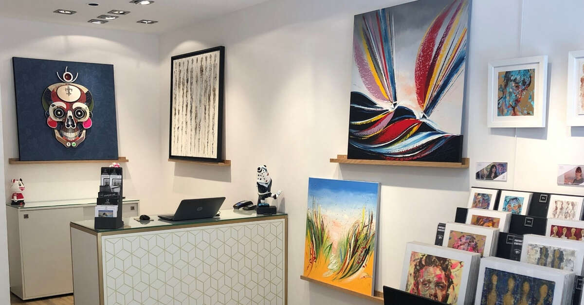 【超美品】Carré d'artistes　絵画 ▷ Art Gallery in Copenhagen | Carré d'artistes
