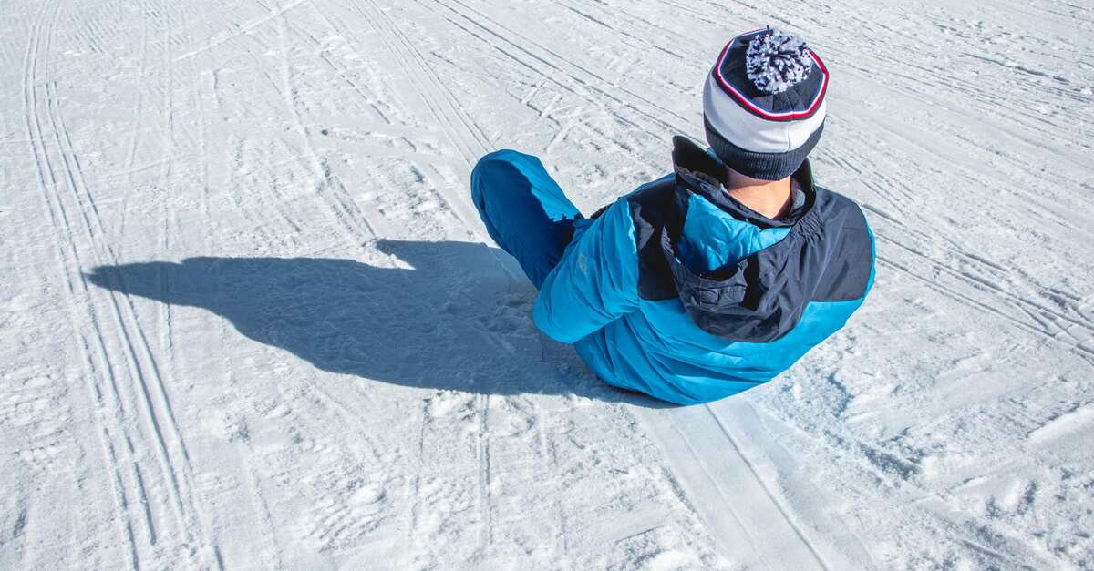 Piste de luge du Clos du Serre (Pra Loup 1600, Uvernet-Fours ...