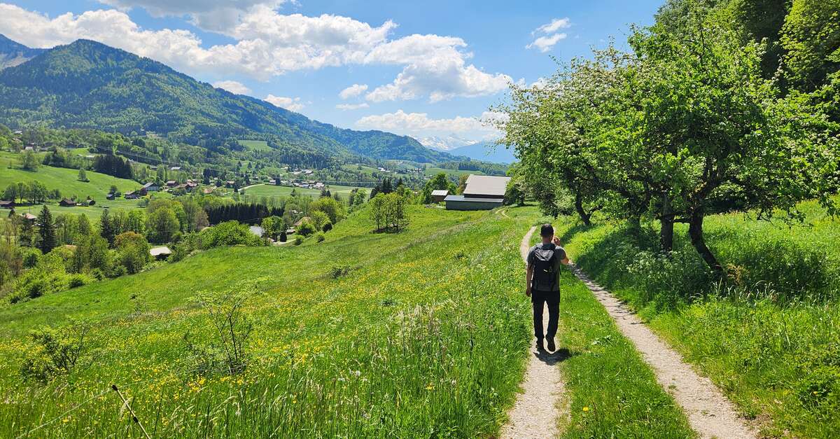 Sentier de randonnée – Boucle intercommunale Onnion-Mégevette (Onnion ...