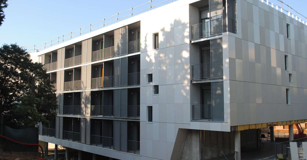 Résidence universitaire Les Gazelles – CROUS (Aix-en-Provence) | Office
