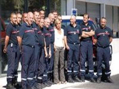 Solido 1/43 Renault Express Vitrée 1997 - Sapeurs Pompiers Aubagne - C1 - Occasion