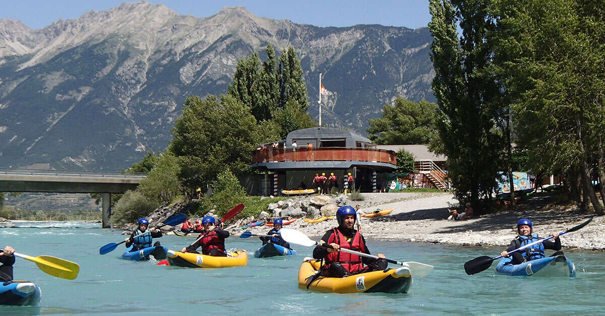 Base de canoë kayak et sports de pagaie (SaintClémentsurDurance) Vacances montagne dans le