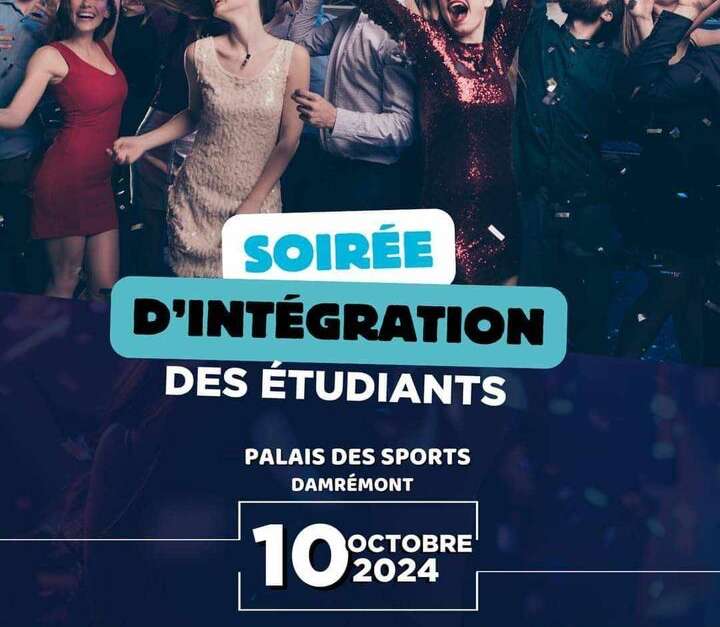 Soirée d'intégration des étudiants Palais des Sports Damrémont