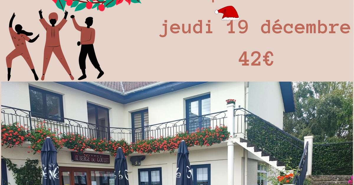 Auberge du Goulet repas fin d'année PerneslèsBoulogne Office de