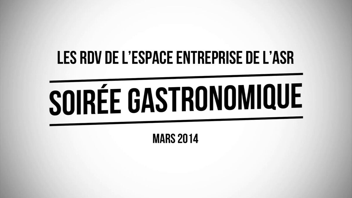 Les RDV de l'Espace Entreprises : Soirée Gastonomique