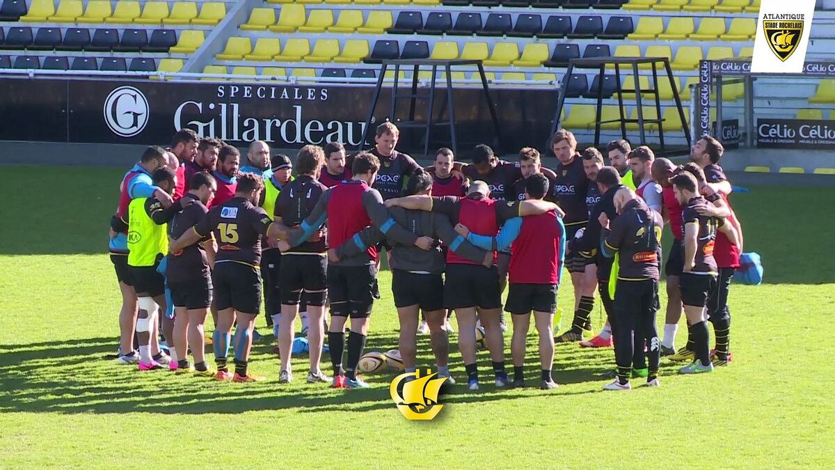 Avant match La Rochelle - Stade Français