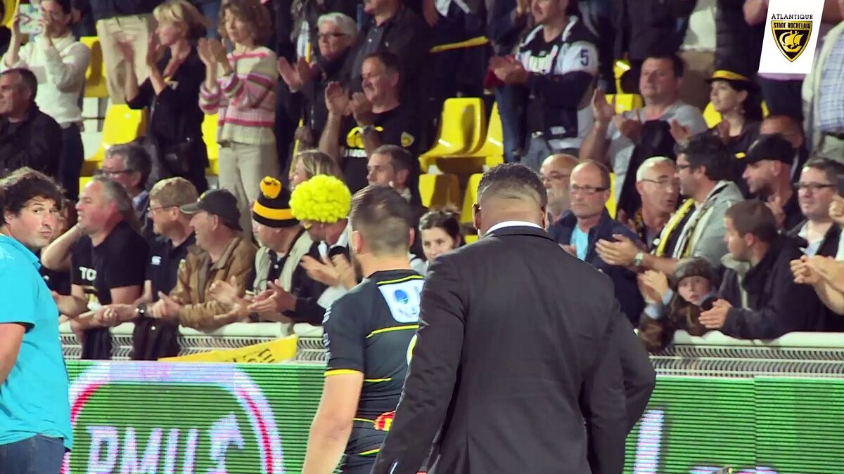 Après match La Rochelle - Racing 92