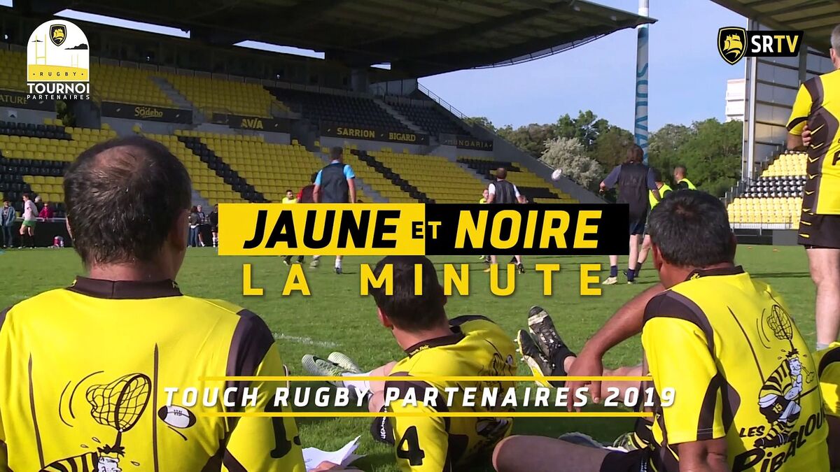 Minute Jaune et Noire - Touch Rugby Partenaires 2019