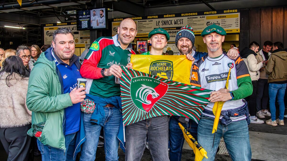 Autour du Stade - Leicester's fans