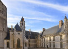 Château de Châteaudun, vue de la cour