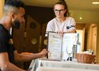 Restaurant le Pommeret, service