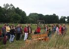 Inauguration - parcours - art - Concoret - CPIE - Brocéliande - Bretagne