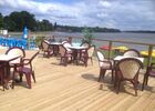 crêperie du lac - terrasse - lac au Duc - Taupont - Morbihan