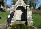 Fontaine de la chapelle Sainte-Catherine à Lizio - Morbihan - Bretagne