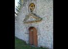 Fronton de la chapelle Sainte-Catherine à Lizio - Morbihan - Bretagne