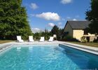 Piscine du logis étang de l'Aune à Iffendic (c)forêt-broceliande