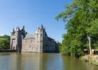 Chateau de Trécesson - vue - Campénéac - Brocéliande - Bretagne