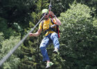 Eté 2025 - Bougez dans le Pilat - Via Ferrata adulte / Tyrolienne (à partir de 140 cm soit 10-12 ans) - Planfoy_Planfoy