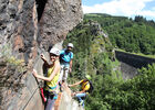 Eté 2025 - Bougez dans le Pilat - Via Ferrata adulte / Tyrolienne (à partir de 140 cm soit 10-12 ans) - Planfoy_Planfoy