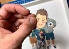 art du papier découpé - tableau 3D