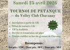 Tournoi de Pétanque du volley-club_Chavanay